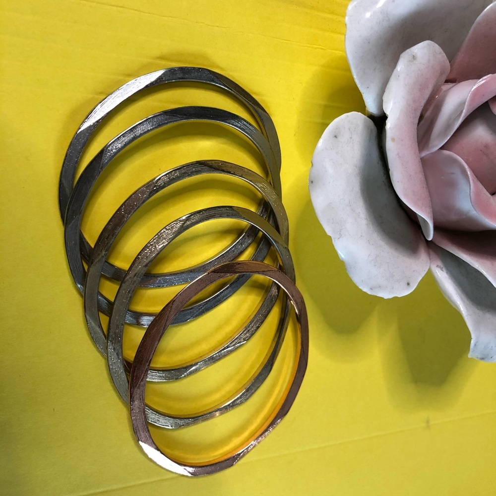 Multi Color Metal Bangles